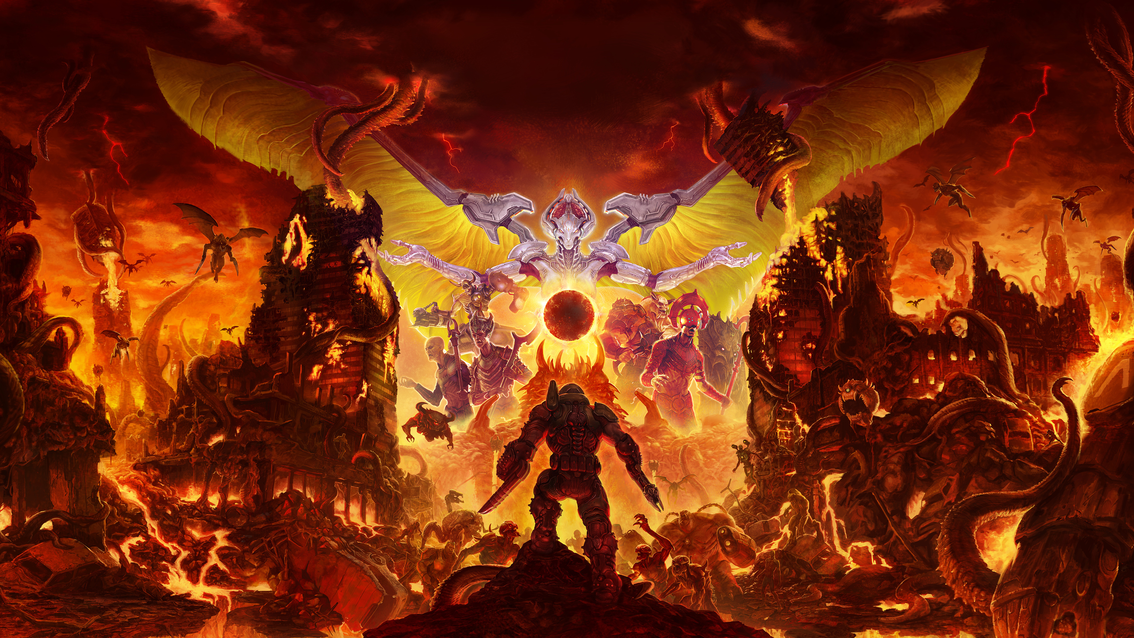 Free download Destruction Game Eternal Hell Demon Game CG Software Art Works 4K Wallpaper, Wallpaper(s) website provided.