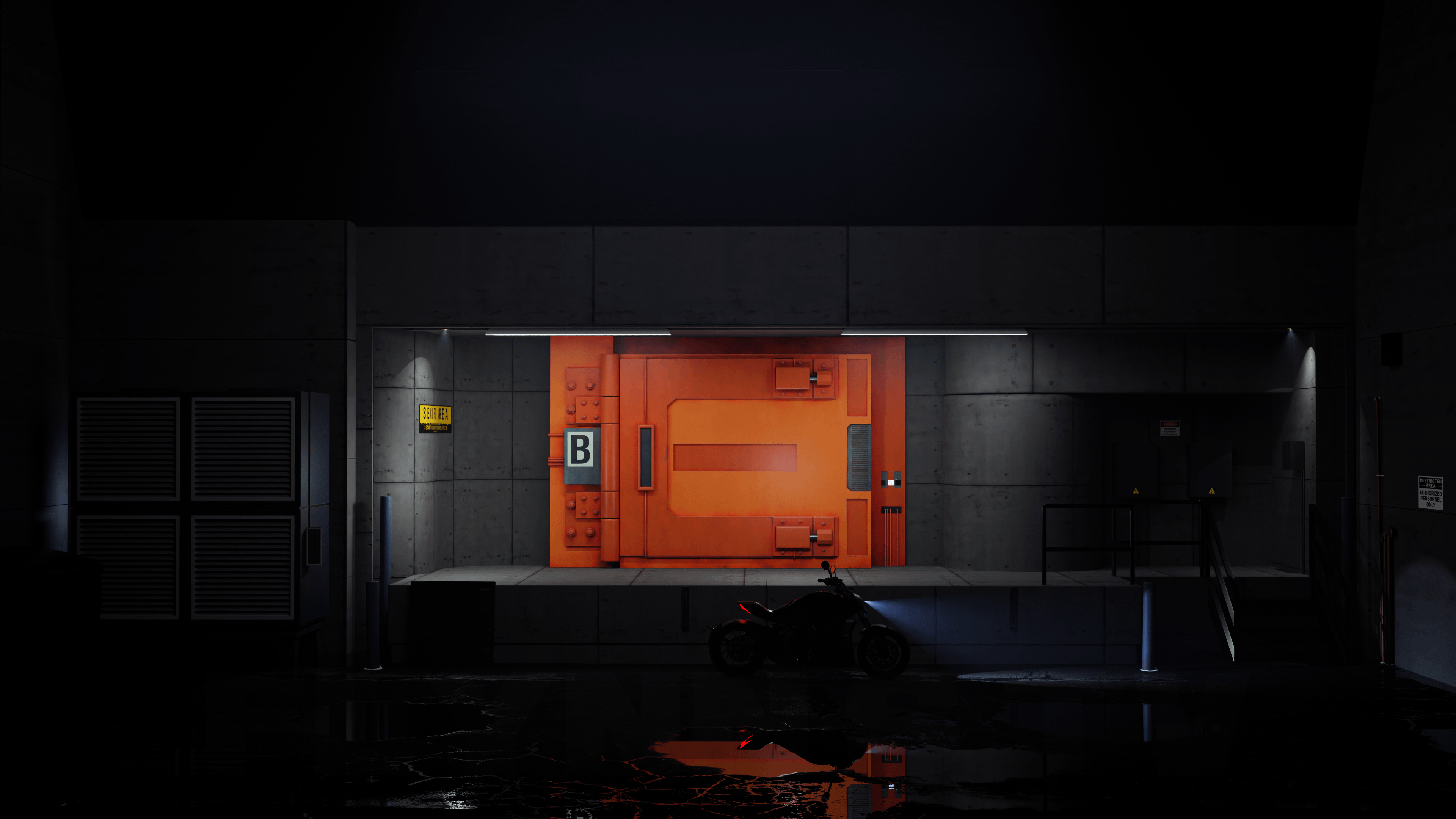 Free download Traditional AI Art Orange 4K Wallpaper, Wallpaper(s) website provided.
