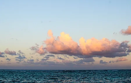 Free download Water Blue Sea Cloud Twilight Horizon Outdoor Nature Computer Wallpaper 4K Wallpaper, Wallpaper(s) website provided.
