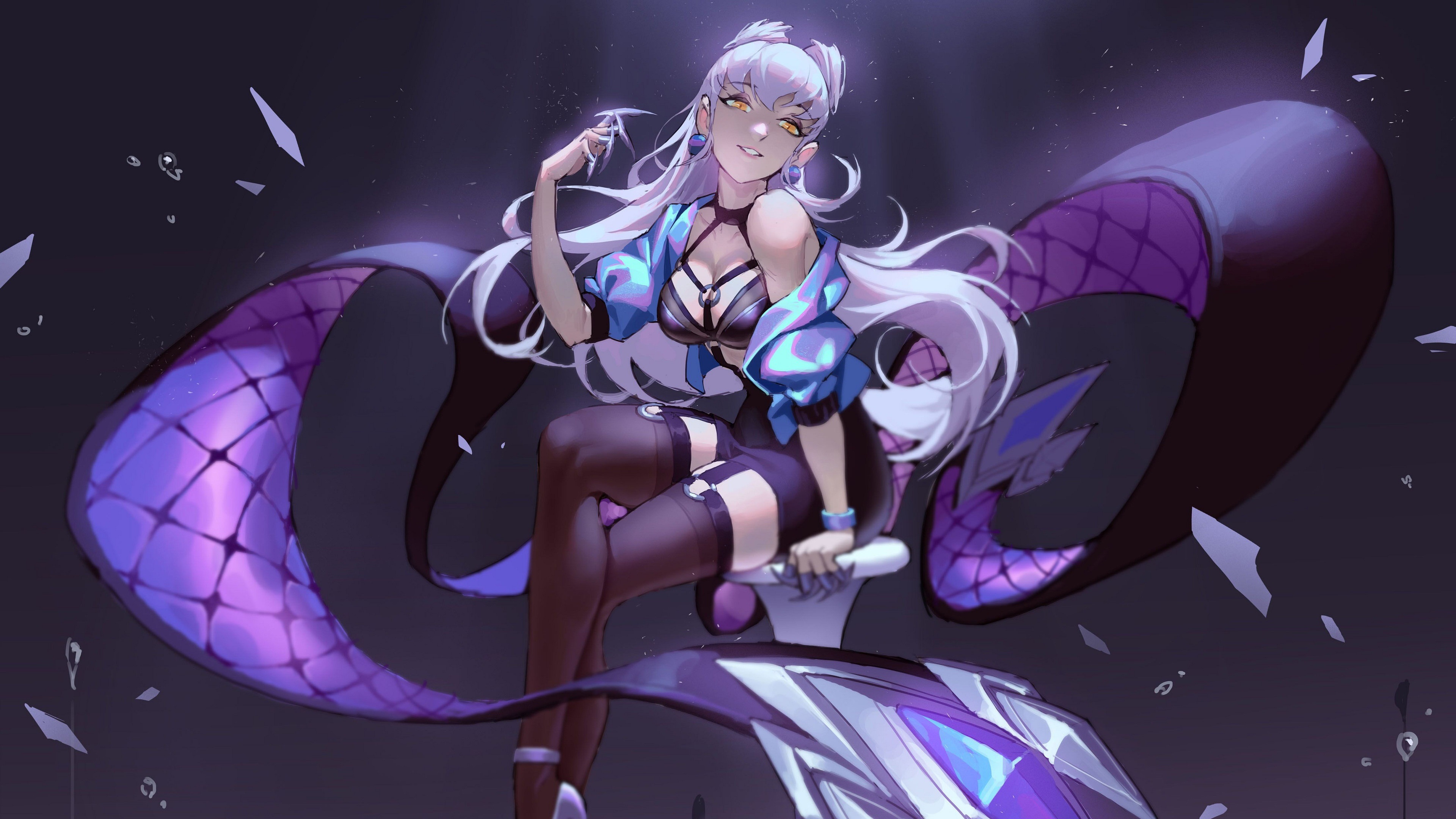 Free download League of Legends Evelyn 4K wallpaper, Wallpaper(s) website provided.