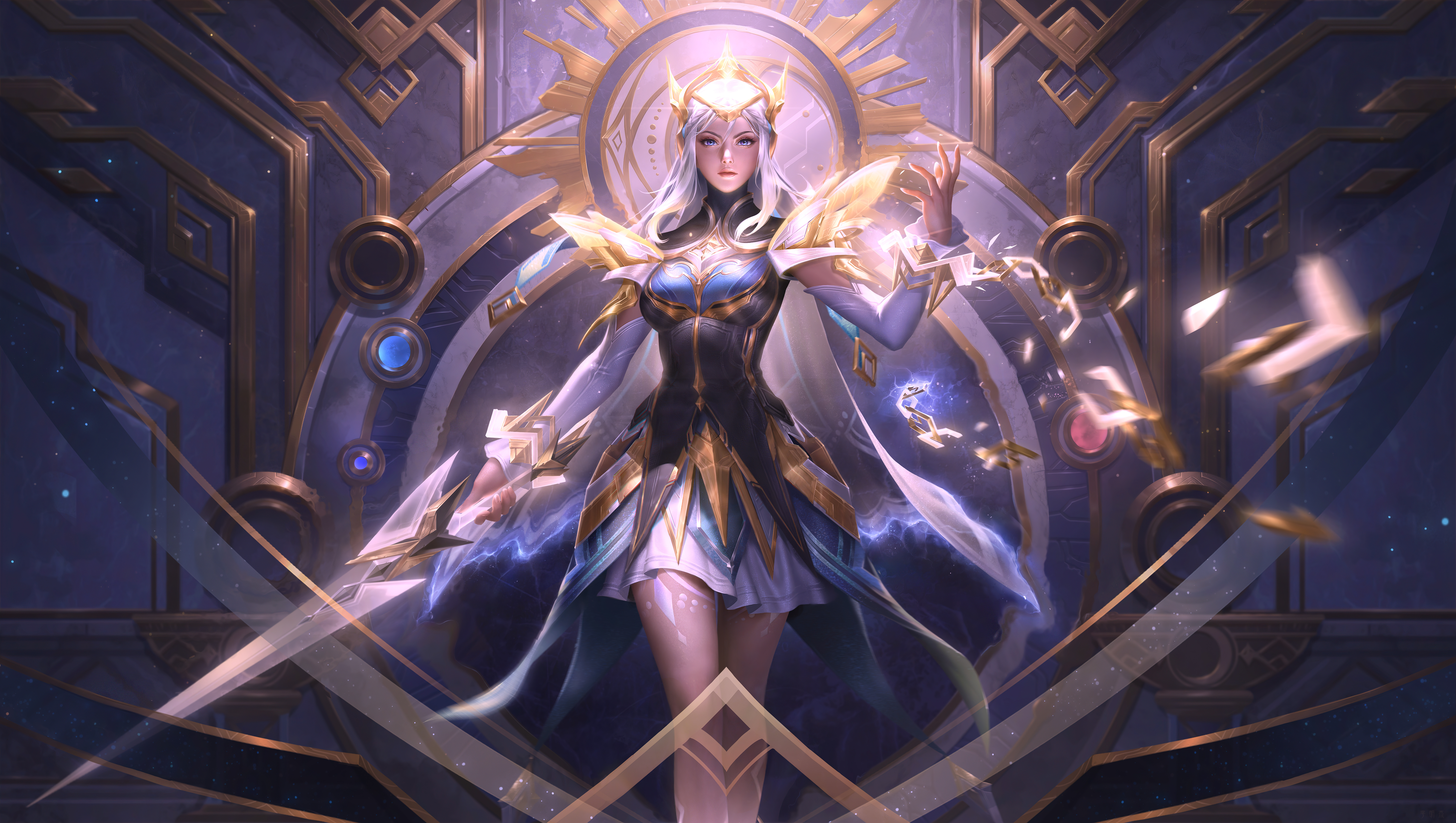 Free download Video Games Characters Fantasy Girl Fantasy Art Costume 4K Wallpapers, Wallpaper(s) website provided.
