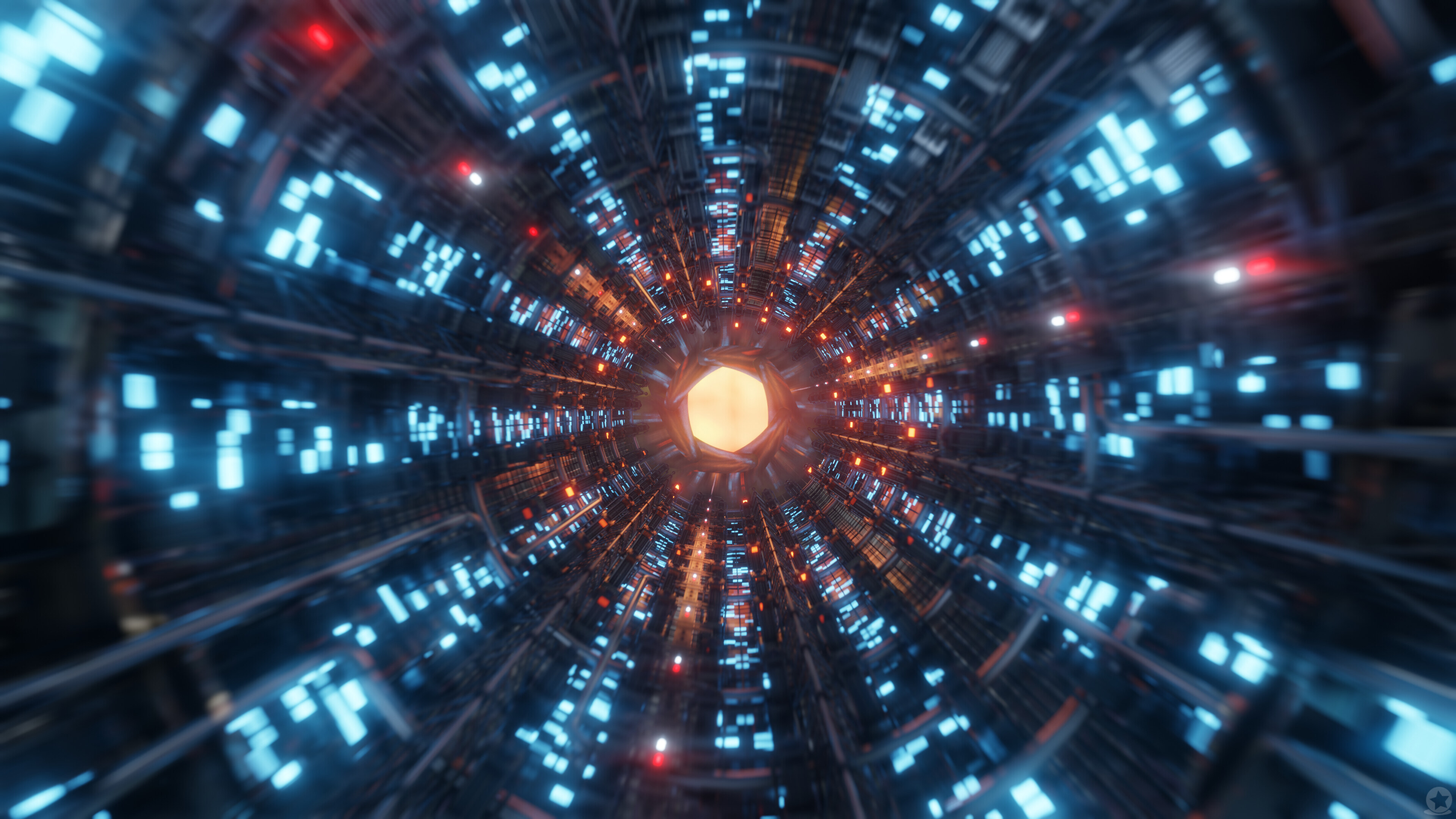 Free download Science fiction space abstract 4K wallpaper, Wallpaper(s) website provided.