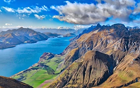 Free download Photography New Zealand Nature Mountains Clouds Water Sky Computer Wallpaper 8K Wallpaper, Wallpaper(s) website provided.