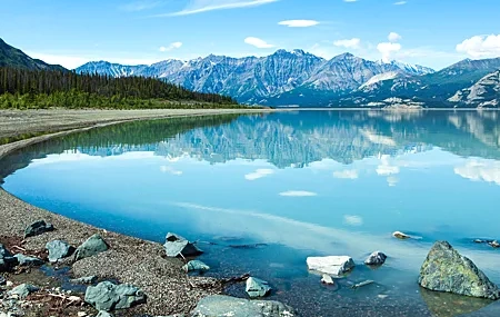 Free download Sky Landscape Mountains Nature Reflection Computer Wallpaper 4K Wallpaper, Wallpaper(s) website provided.