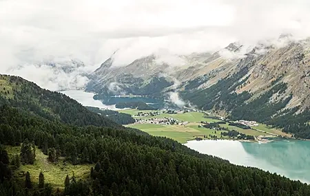 Free download Switzerland Lakes Mountains Landscape Computer Wallpaper 4K Wallpaper, Wallpaper(s) website provided.