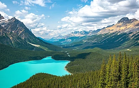 Free download Mountains Clouds Water Landscape Trees Lake Forest Computer Wallpaper 4K Wallpaper, Wallpaper(s) website provided.