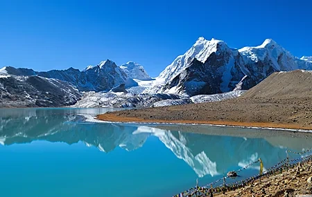 Free download Mountain Lake Snow Landscape Nature Water Reflection Outdoor Snow Peak Sky Computer Wallpaper 4K Wallpaper, Wallpaper(s) website provided.