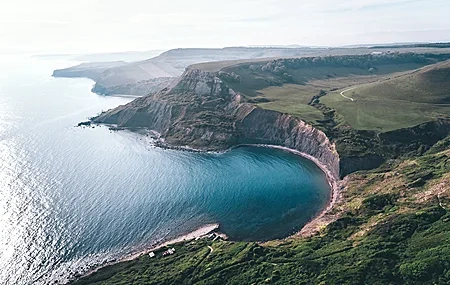 Free download Cliff Sea Bay Landscape Water Coast Computer Wallpaper 4K Wallpaper, Wallpaper(s) website provided.