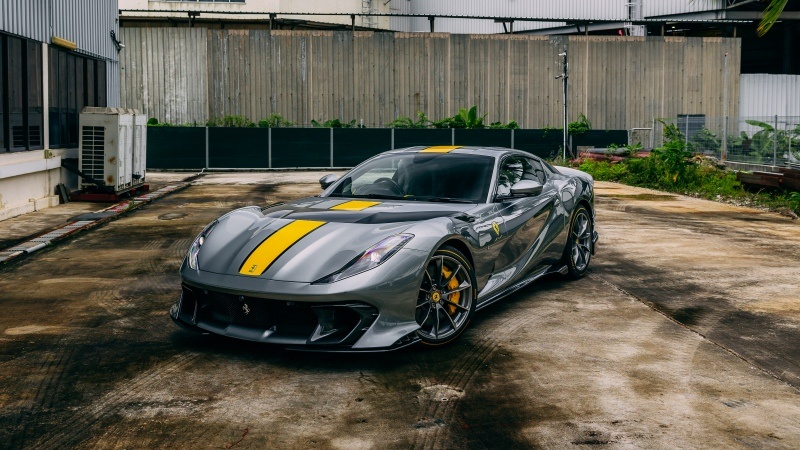 Free download Ferrari 812 Competizione Wallpaper 4K, Wallpaper(s) website provided.