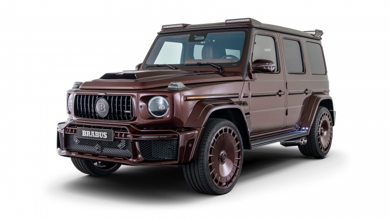 Free download Brabus 800 Deep Red 2025 5K 8K Mercedes-AMG G 63 G Wagon, Wallpaper(s)