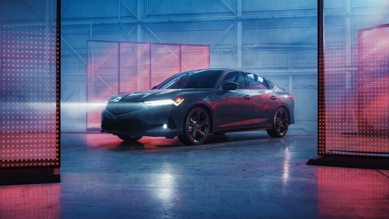 Free download Acura Integra A-Spec 2026 5K 8K Sports sedan Modern design Reflections, Wallpaper(s) website provided.