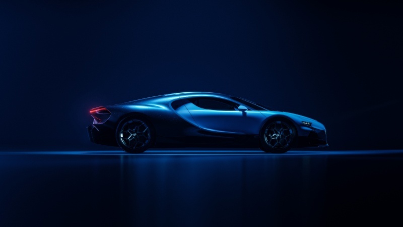 Free download Bugatti Tourbillon Blue aesthetic Futuristic Dark blue 5K 8K, Wallpaper(s) website provided.