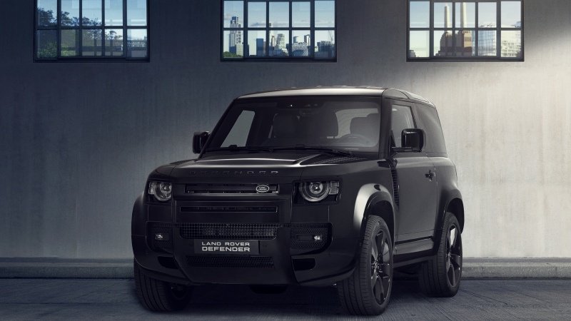 Free download Land Rover Defender 90 Edition 53 2025 Black cars 5K 8K, Wallpaper(s) website provided.