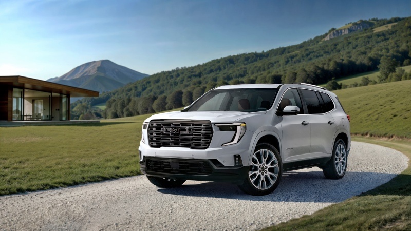 Free download GMC Acadia Denali Ultimate 2026 Luxury SUV 5K, Wallpaper(s) website provided.
