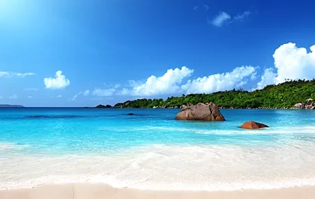 Free download Beach Sea Water Sky Nature Clouds Outdoor Computer Wallpaper 4K Wallpaper, Wallpaper(s) website provided.