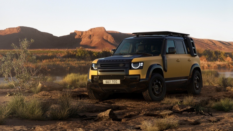 Free download Land Rover Defender 110 Trophy Edition 2025 5K 8K Land Rover Defender 110, Wallpaper(s) website provided.