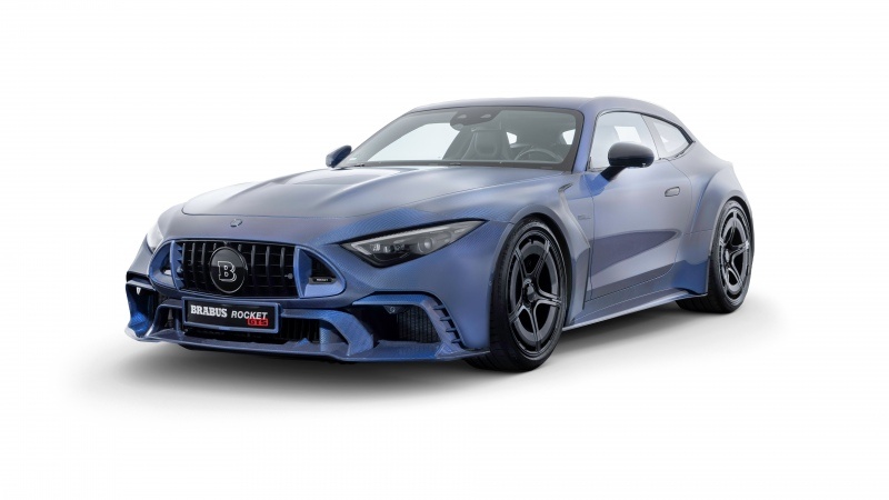 Free download Brabus Rocket GTS Deep blue 2025 5K 8K, Wallpaper(s) website provided.