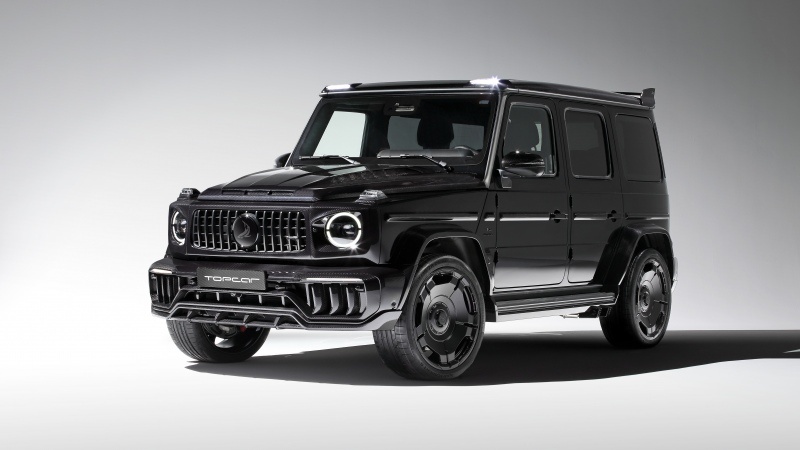 Free download TopCar Mercedes-Benz G-Klasse Inferno Carbon Edition 2025 5K G Wagon Mercedes-Benz G-Class, Wallpaper(s) website provided.