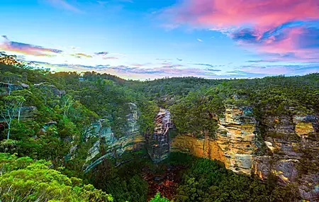 Free download Trees Rocks Forest Landscape Waterfall Sky Clouds Nature Sunshine Computer Wallpaper 4K Wallpaper, Wallpaper(s)
