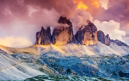 Free download Mountain Clouds Nature Landscape Mountains Photography Computer Wallpaper 4K Wallpaper, Wallpaper & 7wallpaper