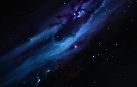 Free download Starry Sky Technology Nebula Space Space Art AI Art Blue Computer Wallpaper 4K Wallpaper, Wallpaper & 7wallpaper