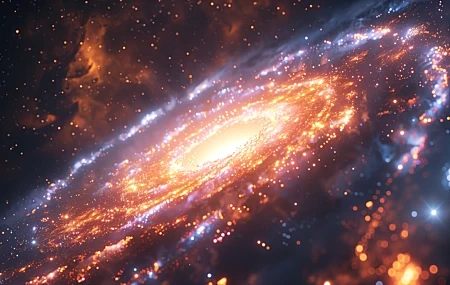 Free download Space Spiral Stars Universe Computer Stickers 4K Stickers, Wallpaper & 7wallpaper