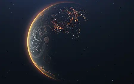 Free download Space Planet Space Art AI Art Computer Wallpaper 4K Wallpaper, Wallpaper(s)