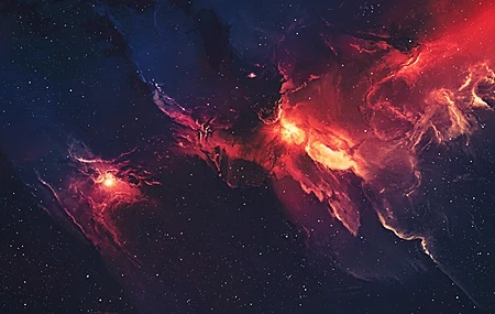 Free download space stars universe space escape nebula red computer wallpaper 4K wallpaper, Wallpaper & 7wallpaper