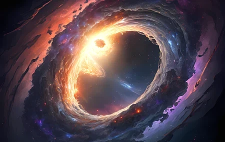 Free download Universe Nebula Halo 4K Wallpaper, Wallpaper & 7wallpaper