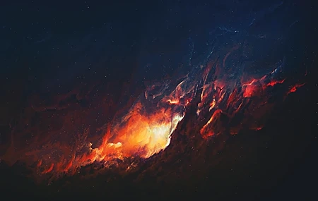 Free download Space Stars Universe Space Escape Nebula Space Art Red Computer Wallpaper 4K Wallpaper, Wallpaper & 7wallpaper