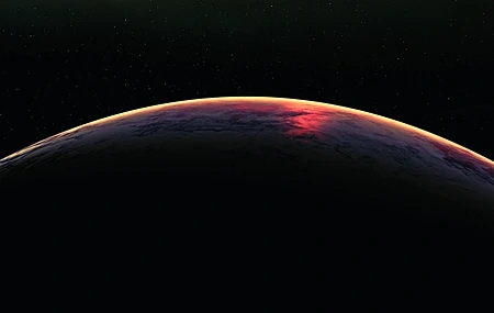 Free download Earth Atmosphere Space Landscape Space Art AI Art Star Planet Computer Wallpaper 4K Wallpaper, Wallpaper & 7wallpaper