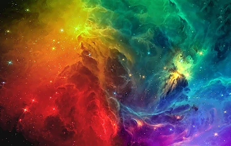 Free download space stars universe space escape nebula blue pink space art, Wallpaper & 7wallpaper
