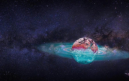 Free download space planet stars sky universe, Wallpaper & 7wallpaper