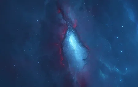 Free download starry sky nebula blue stars, Wallpaper & 7wallpaper