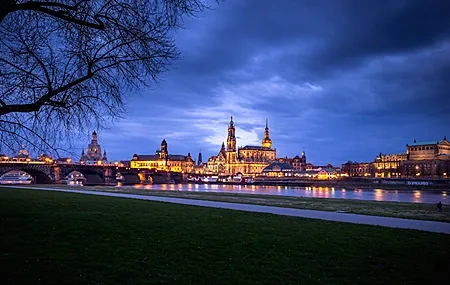 Free download Architecture Houses City Cityscape Evening Lights Cathedral Computer Wallpaper 4K Wallpaper, Wallpaper & 7wallpaper