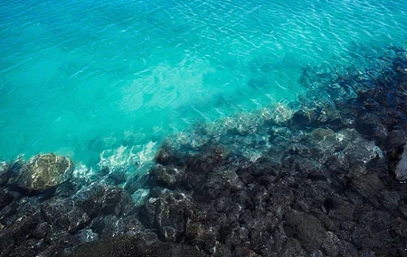 Free download water rock turquoise sea sea water blue computer wallpaper 4K wallpaper, Wallpaper(s)