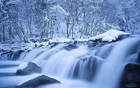 Free download Winter Waterfall Water Ice Snow Nature River Computer Wallpaper 4K Wallpaper, Wallpaper(s)