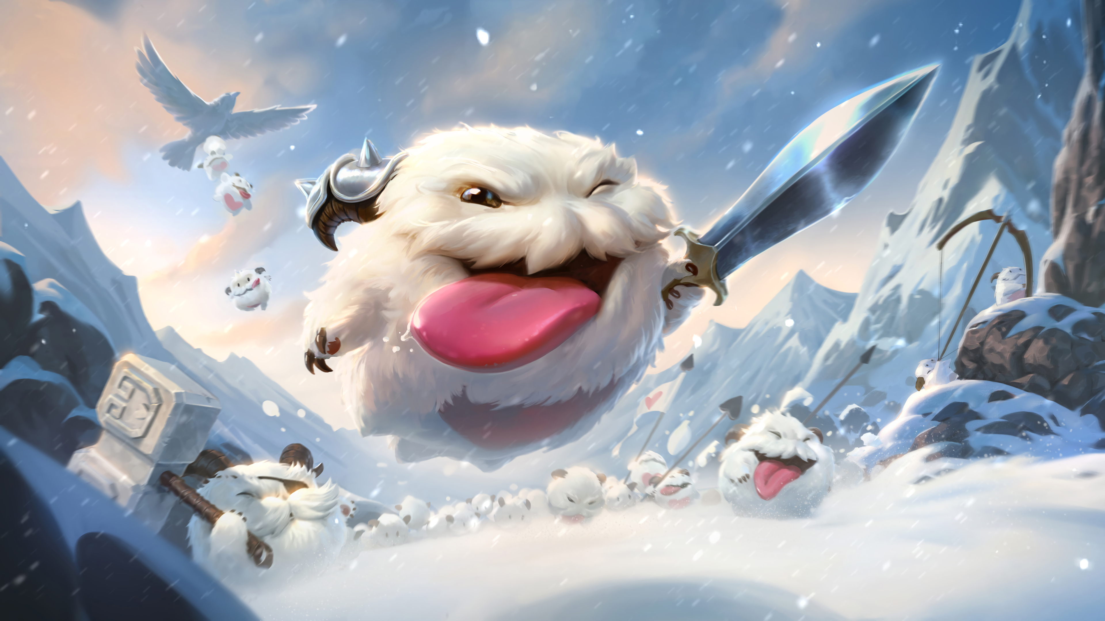 Free download Legend League of Legends Polo White 4K Wallpaper, Wallpaper & 7wallpaper