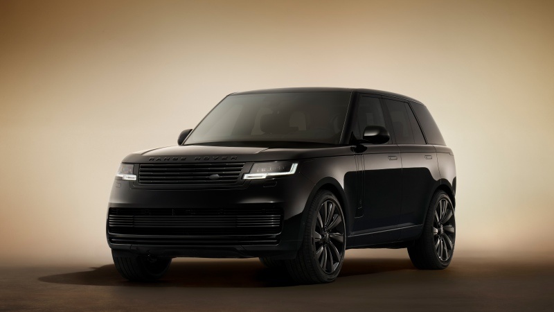 Free download Range Rover SV Black 2025 5K Black cars Land Rover Range Rover Sport SVR, Wallpaper(s)