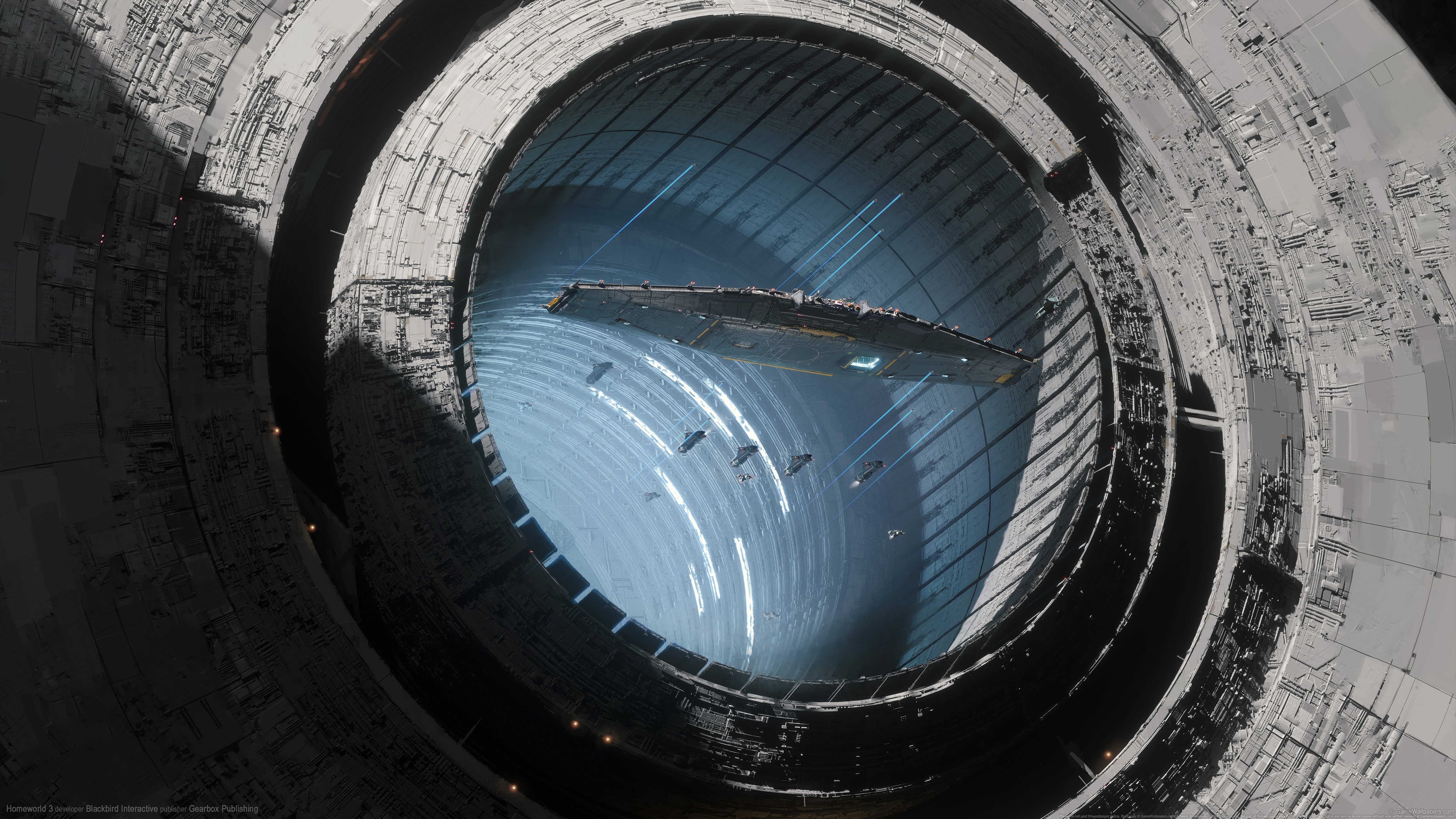 Free download video games spaceship homeworld megastructure computer wallpaper 4K wallpaper, Wallpaper & 7wallpaper