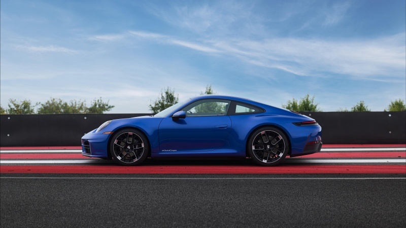 Free download Porsche 911 Carrera Club Coupe 2026 5K Porsche 911 Carrera Sports cars Blue car Racetrack, Wallpaper(s)