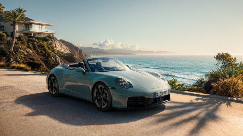 Free download Porsche 911 Carrera 4S Cabriolet 2025 5K, Wallpaper(s)