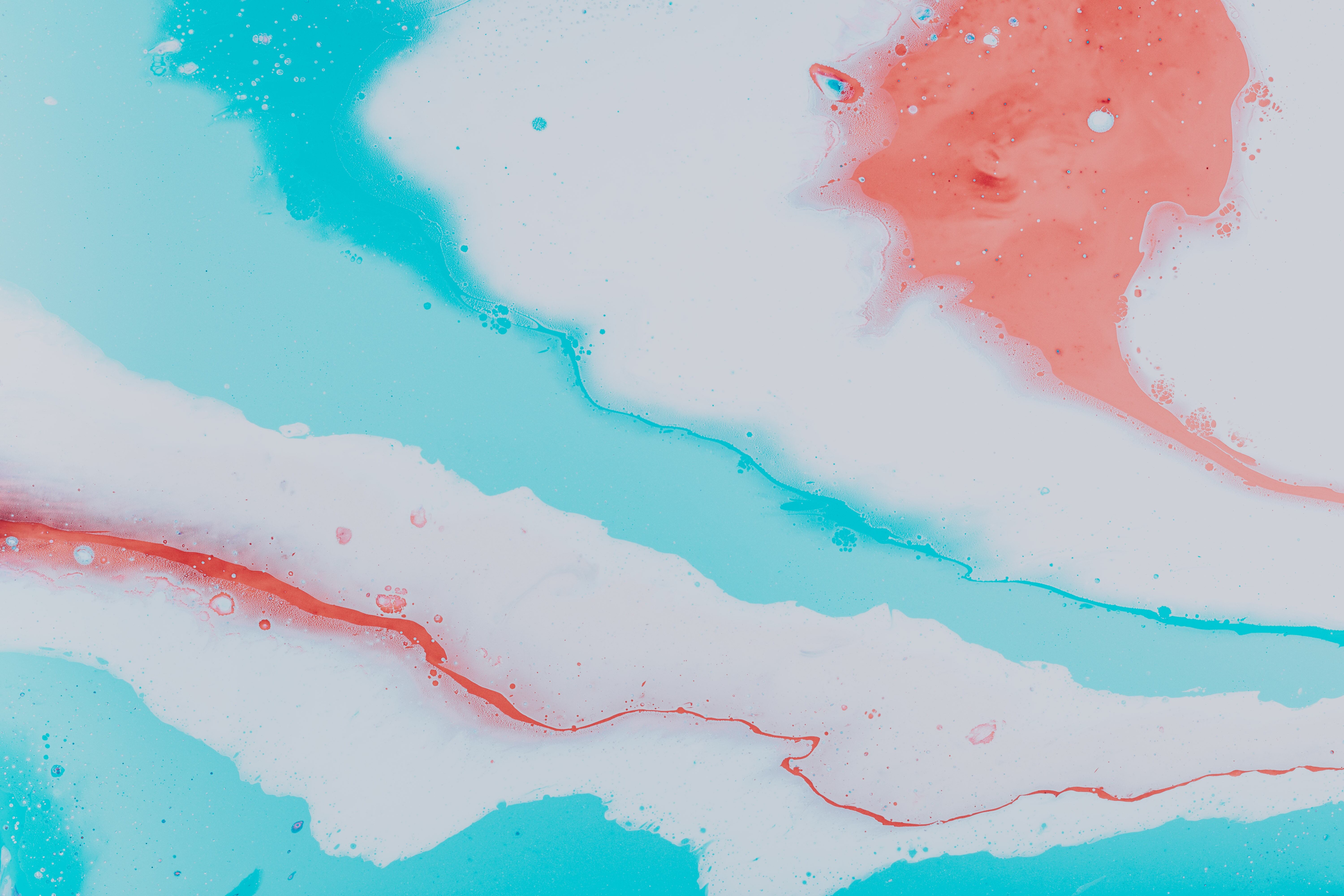 Free download Paint Splash Paint Splash Abstract Color Orange Blue White Cyan Computer Wallpaper 4K Wallpaper, Wallpaper(s)