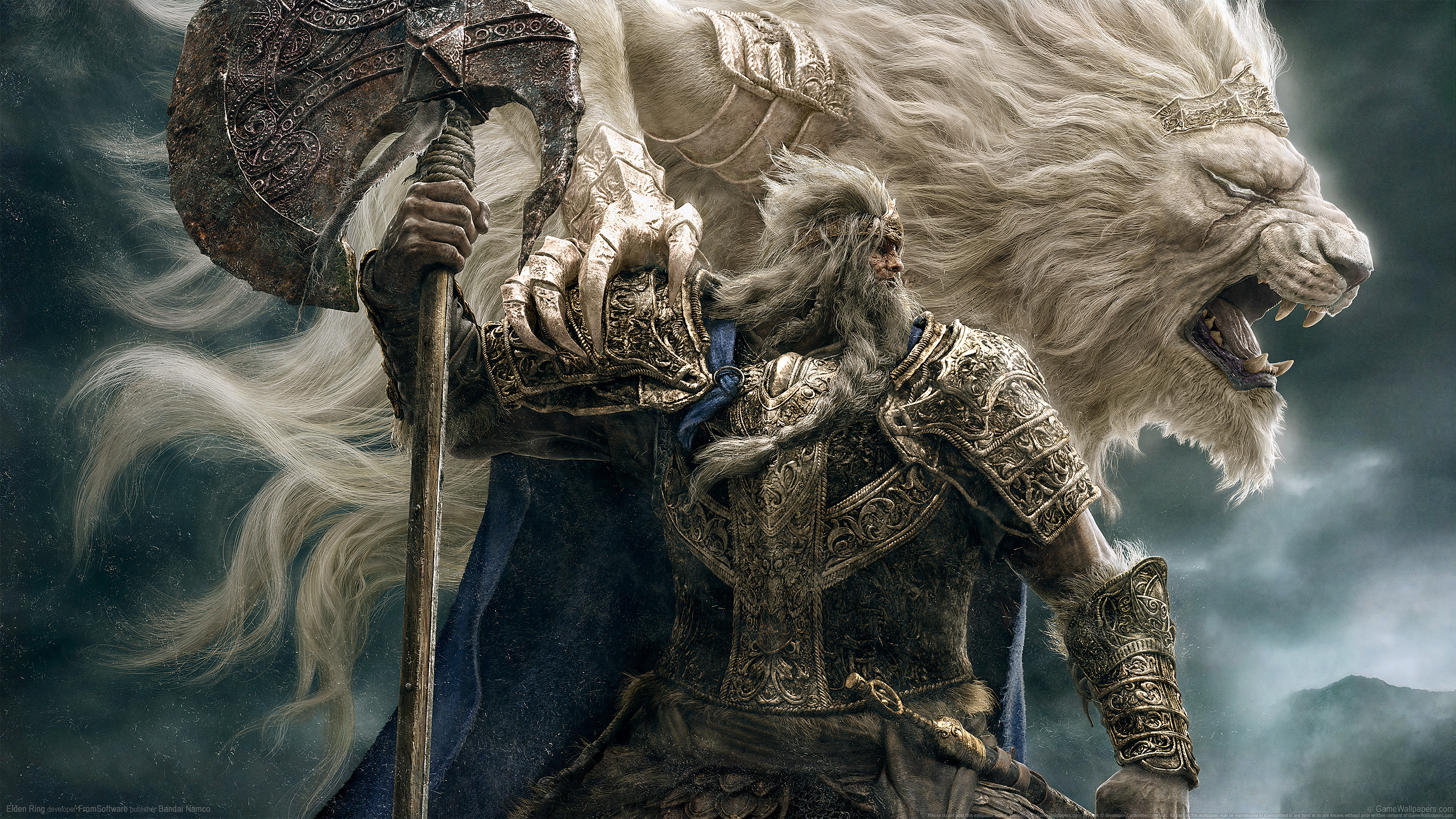 Free download Game CG Art Picture Lion Armor Computer Wallpaper 4K Wallpaper, Wallpaper(s)