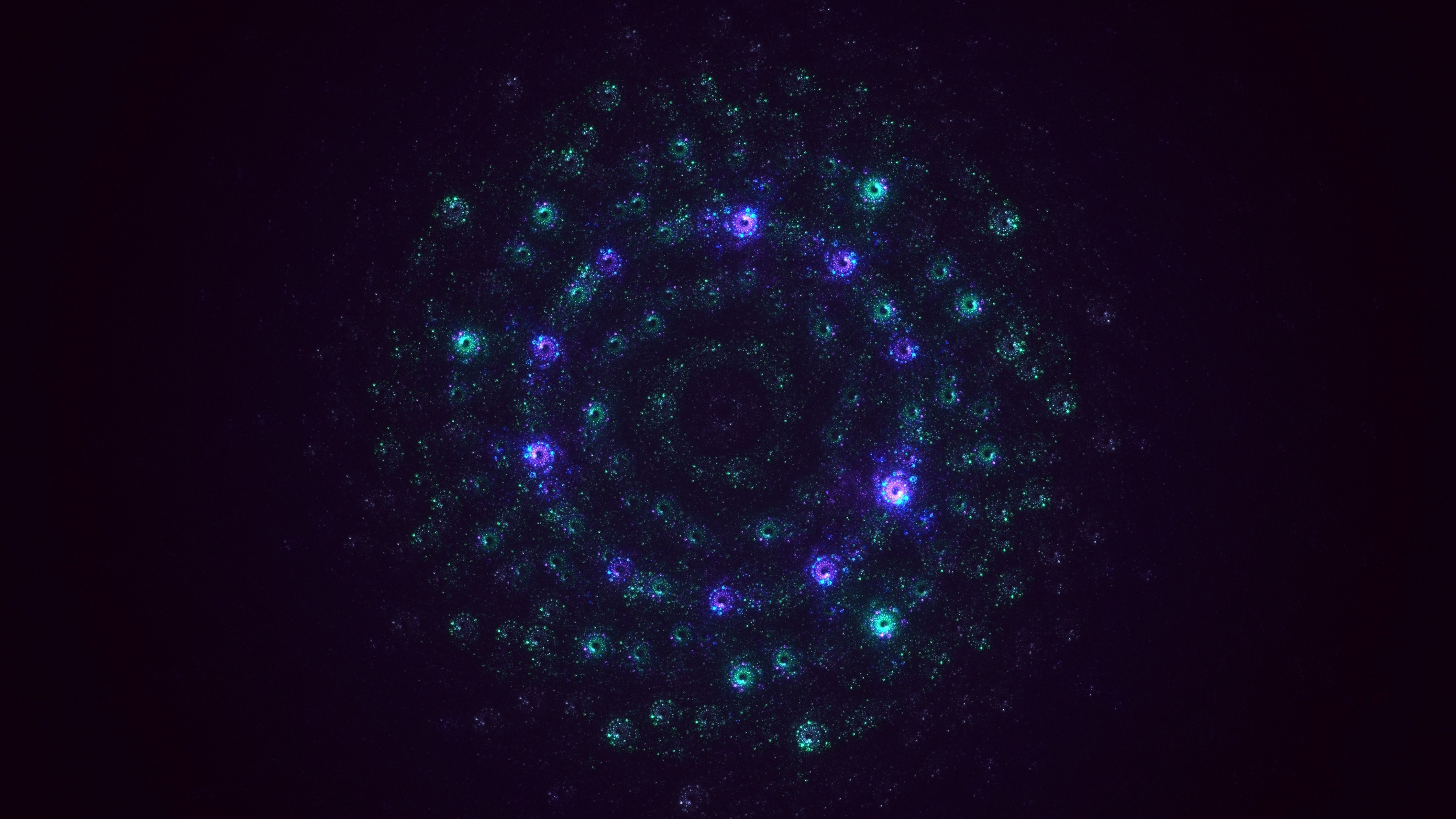 Free download Abstract AI Art Shiny Light Color Dark Pattern Circle Glow Detail Computer Wallpaper 4K Wallpaper, Wallpaper website provided.