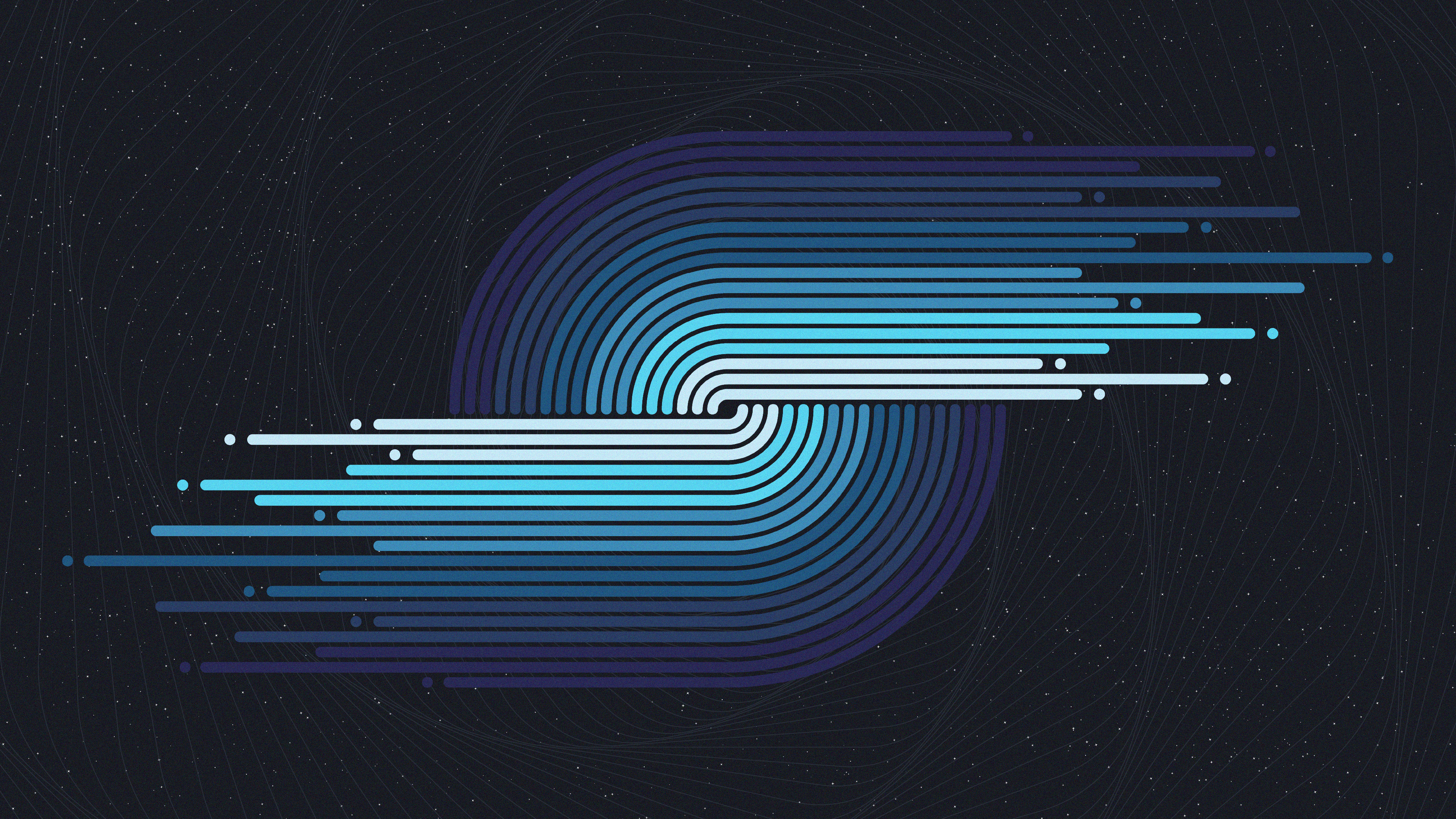 Free download Space AI Art Retro Theme Retro Style Abstract Blue Computer Wallpaper 4K Wallpaper, Wallpaper & 7wallpaper