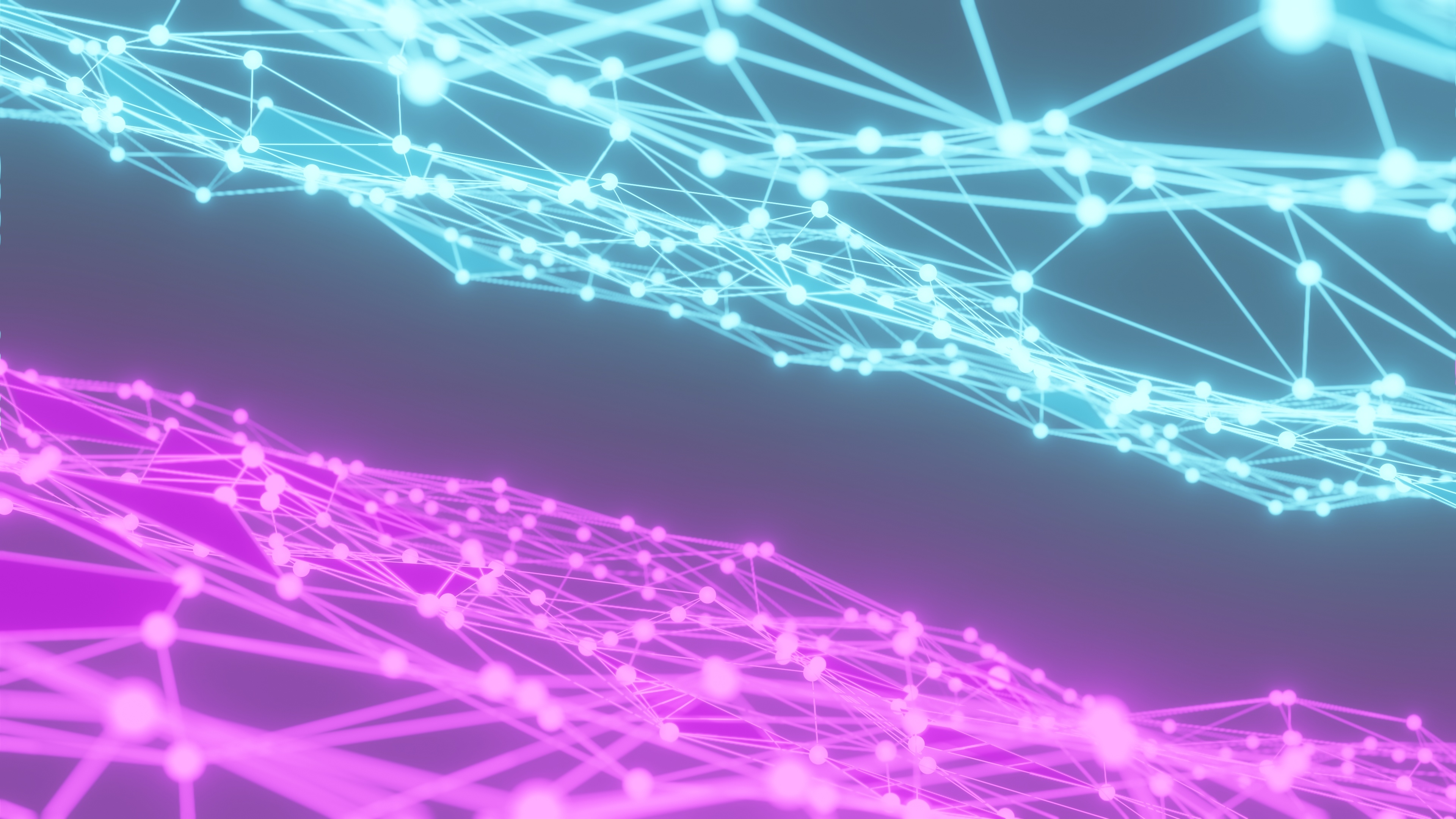 Free download Abstract AI Art Neon Lines Pink Cyan Computer Wallpaper 4K Wallpaper, Wallpaper & 7wallpaper