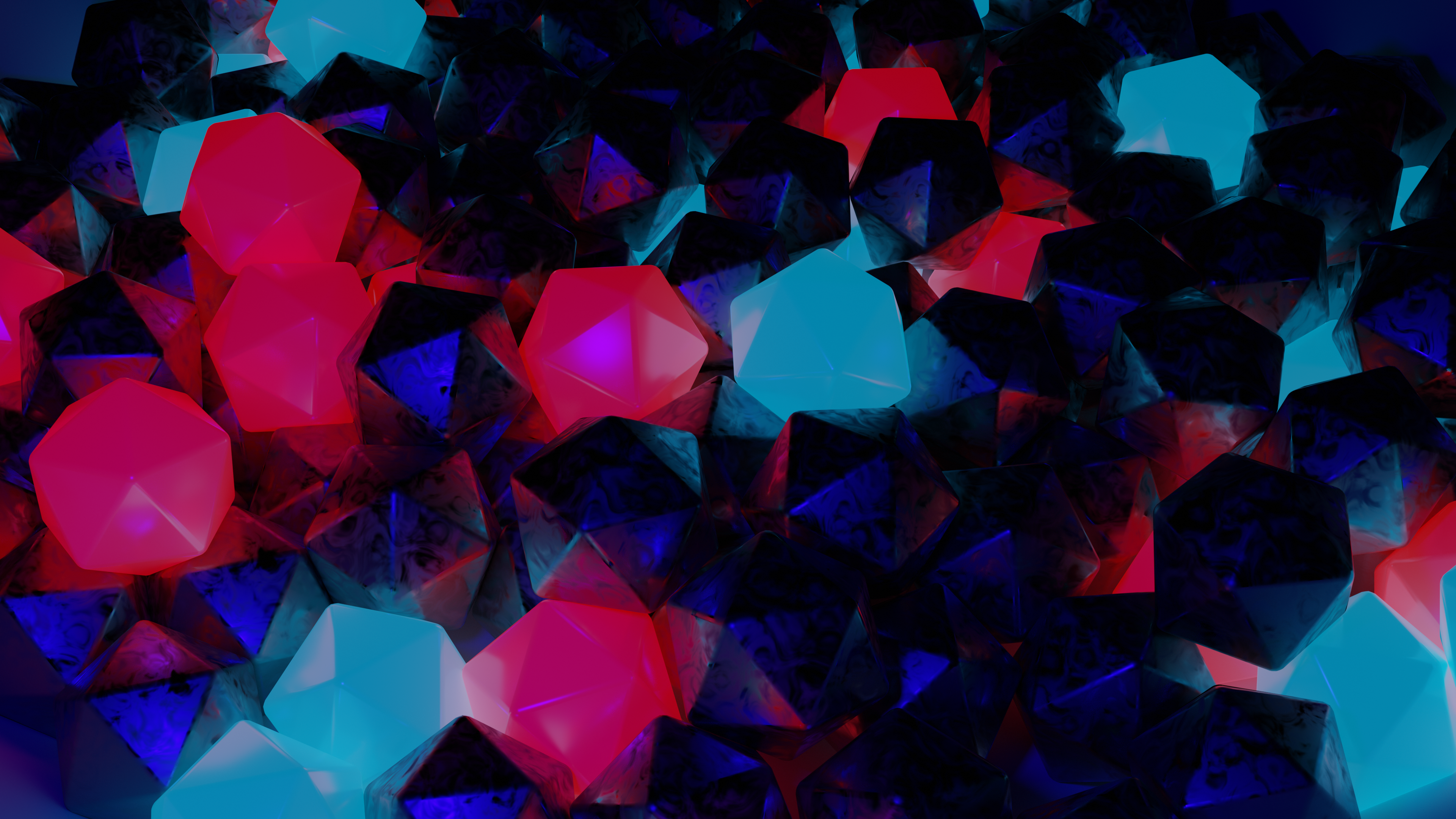 Free download Icosahedron AI Art Computer Wallpaper 4K Wallpaper, Wallpaper & 7wallpaper