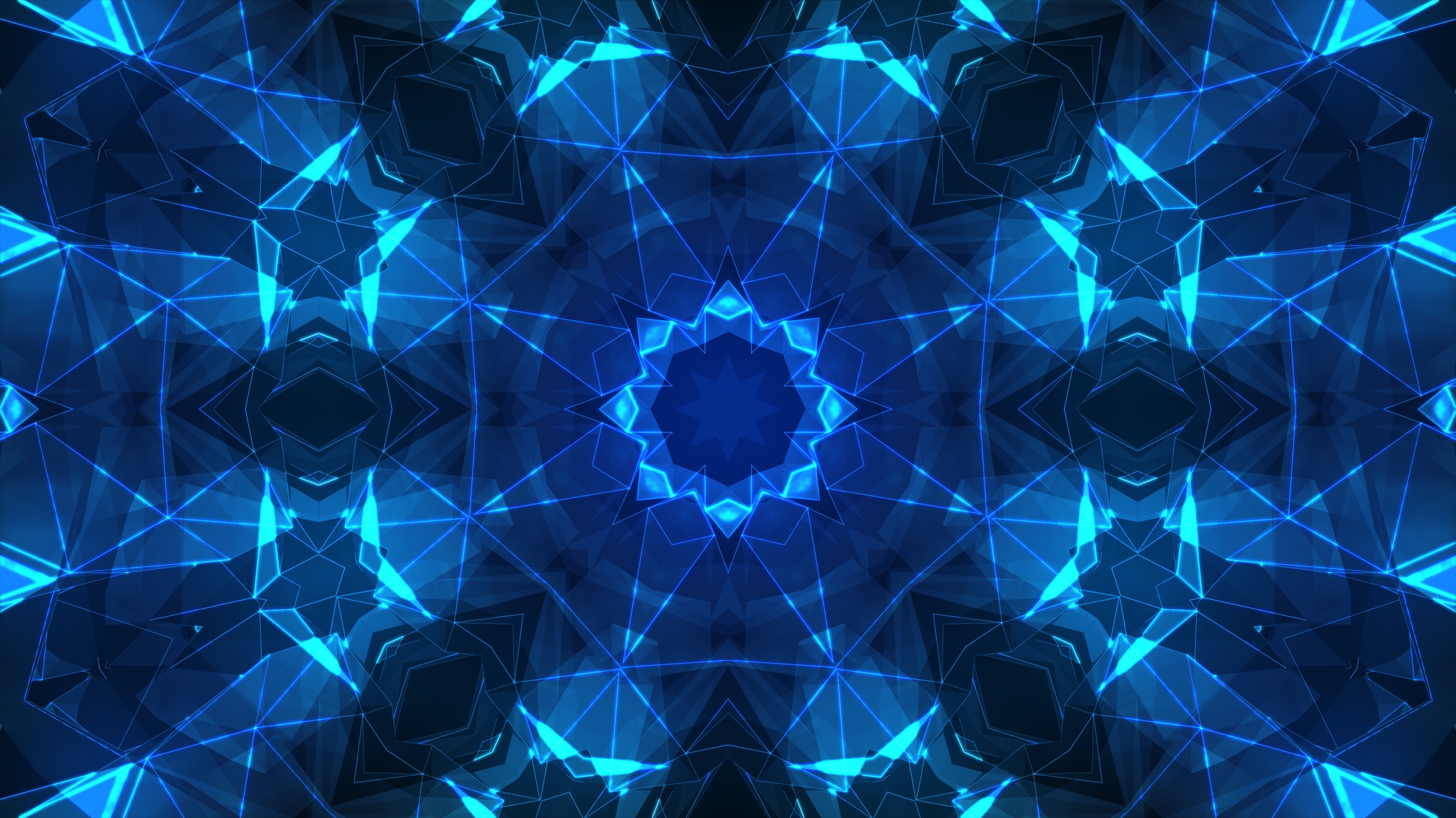 Free download abstract kaleidoscope blue background computer wallpaper 4K wallpaper, Wallpaper & 7wallpaper