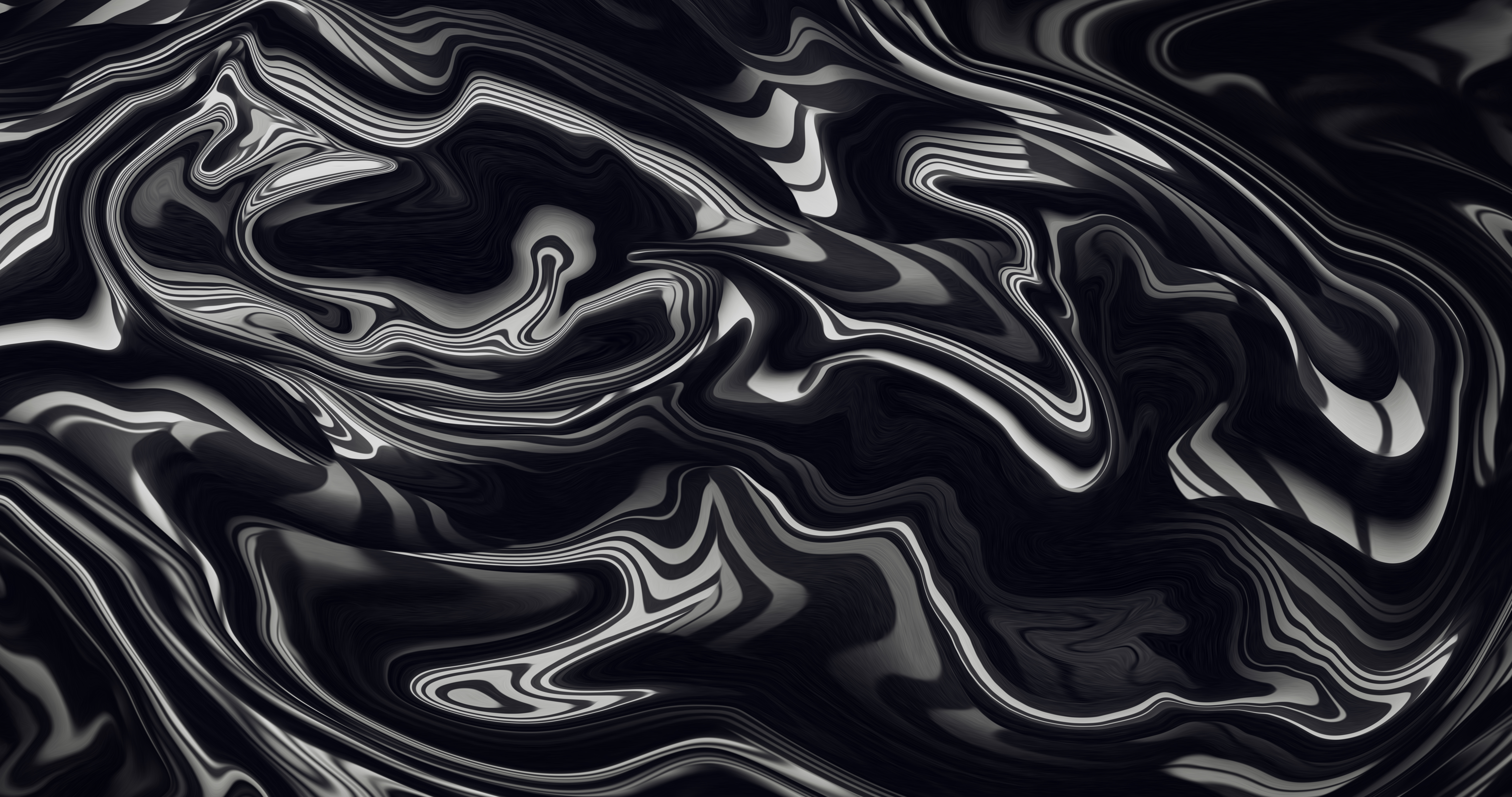Free download abstract shape fluid liquid artwork AI art monochrome illusion black computer wallpaper 8K wallpaper, Wallpaper & 7wallpaper